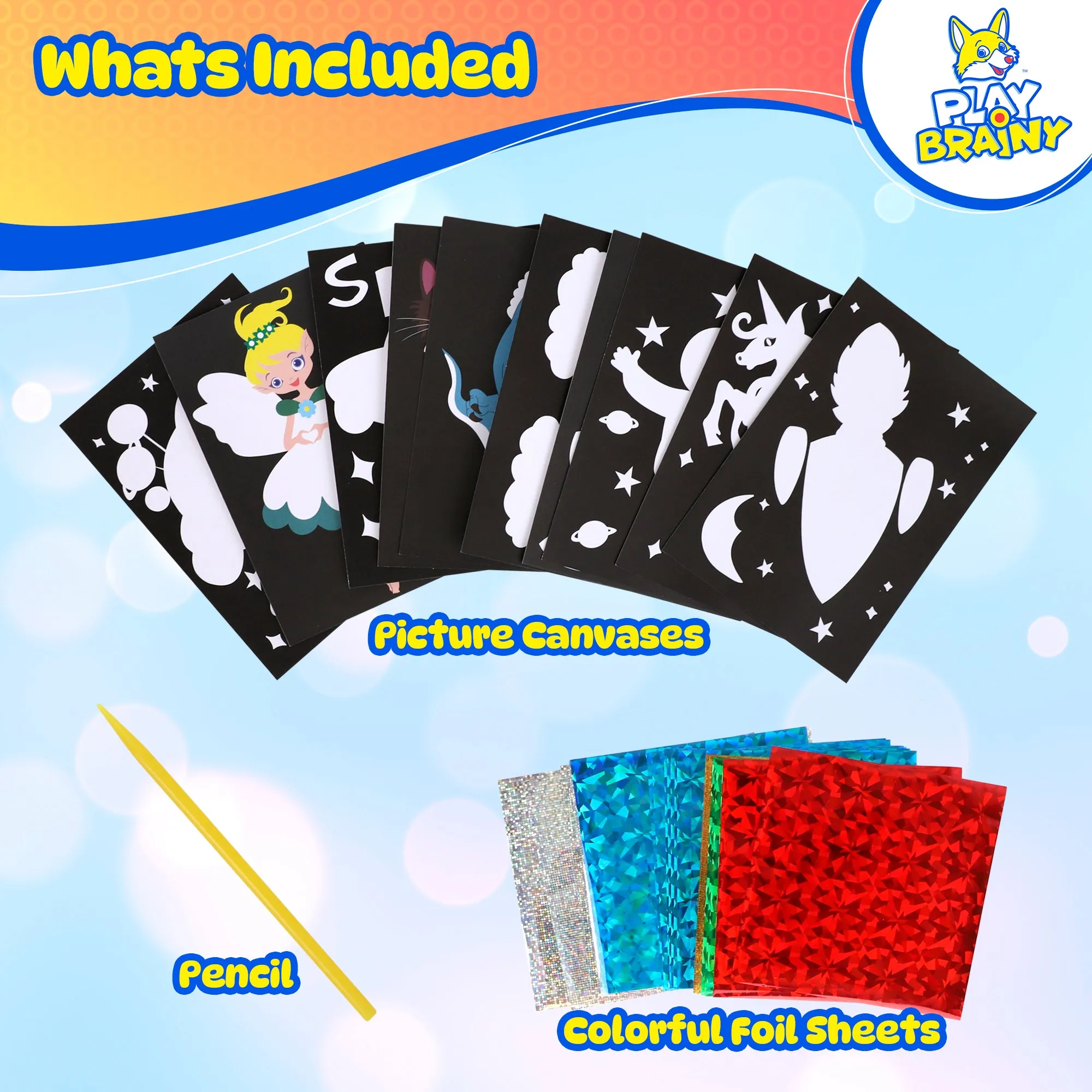 10-in-1 Foil Art Kit