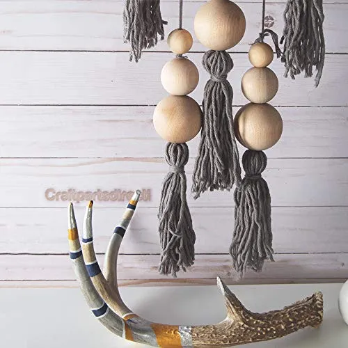 2 Inch Wooden Round Ball | DIY Decorative Wood Crafting Balls | Unfinished Wood Spheres | Decanter Wooden Ball Corks - by Craftpartsdirect.com | Bag of 25