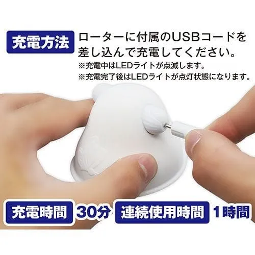 A One - Bust Buster Vibrating Breast Massager (White)