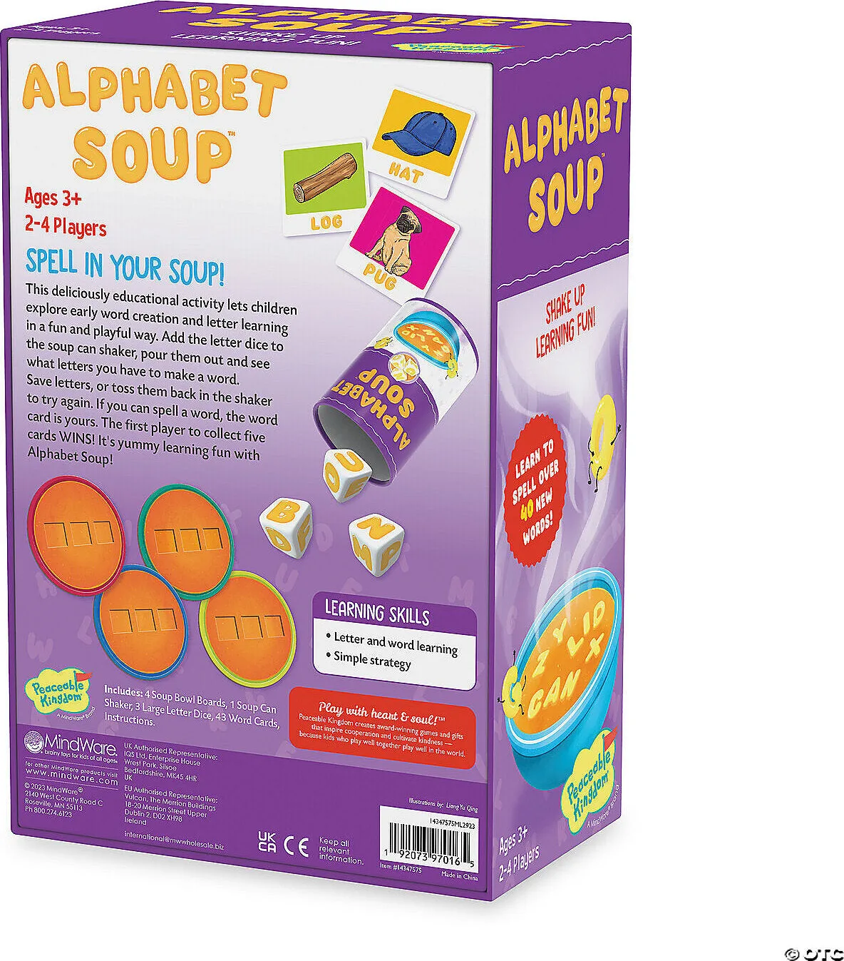 Alphabet Soup Spelling Game