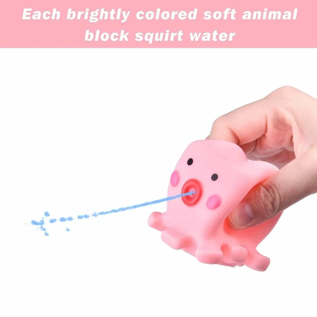 Animal Block Squirters Bath Toys