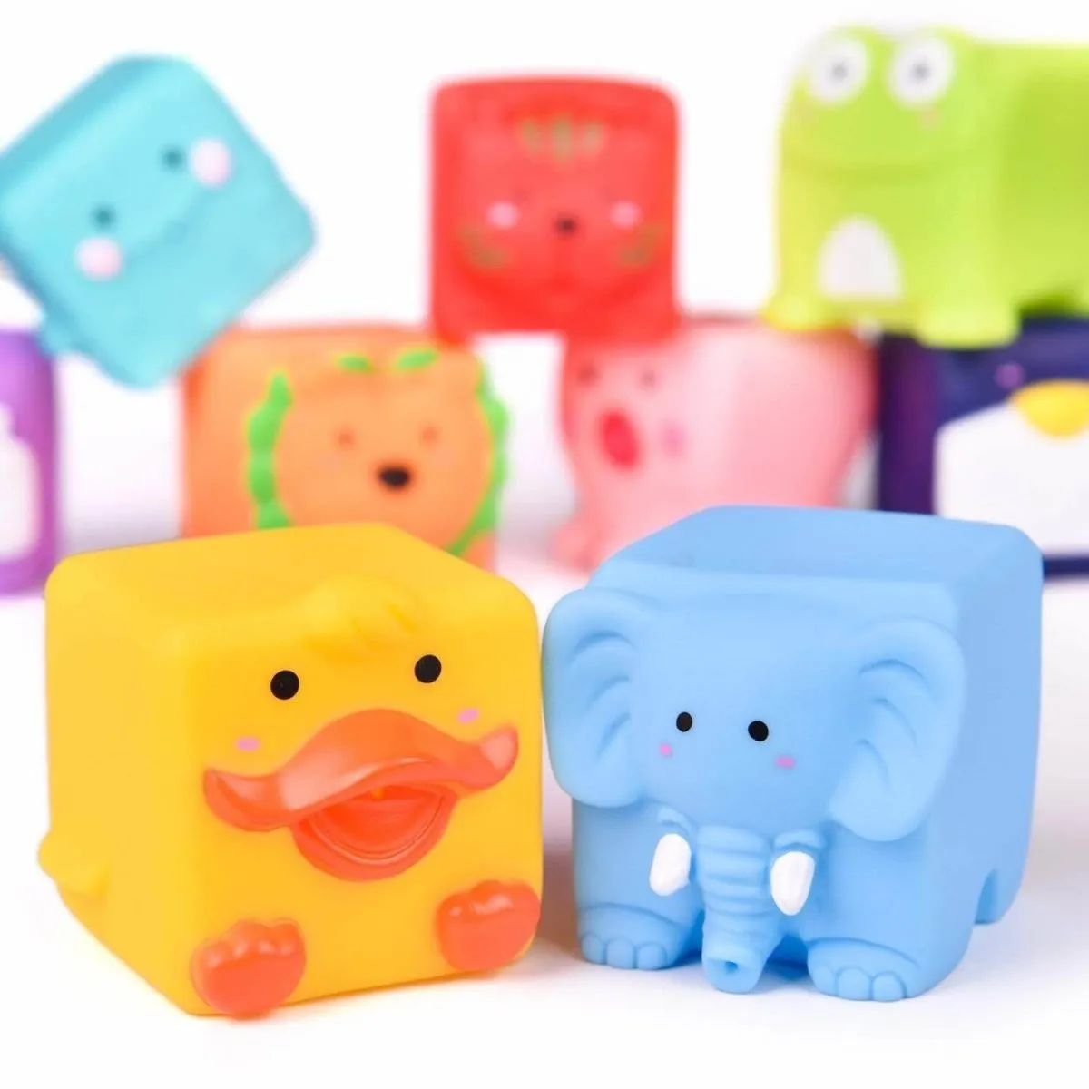 Animal Block Squirters Bath Toys