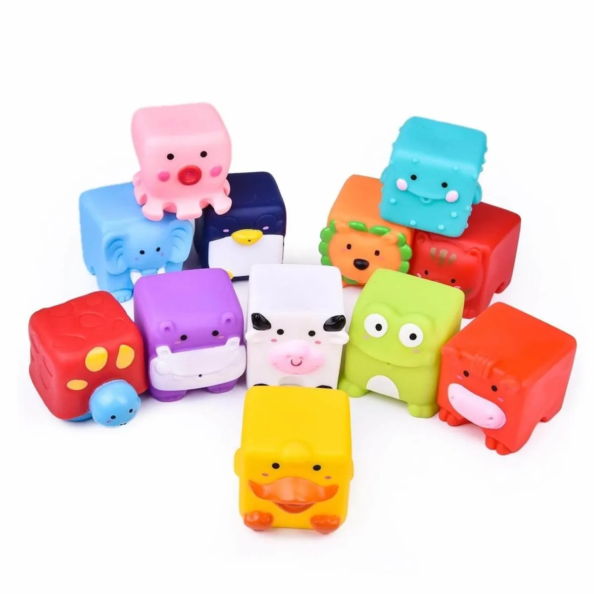 Animal Block Squirters Bath Toys