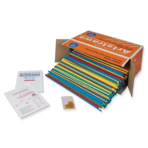 Artstraws Paper Tubes Assrtd Colors 1350 Count