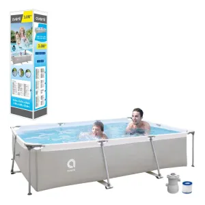 Avenli Rectangular Frame Swimming pool | 3m
