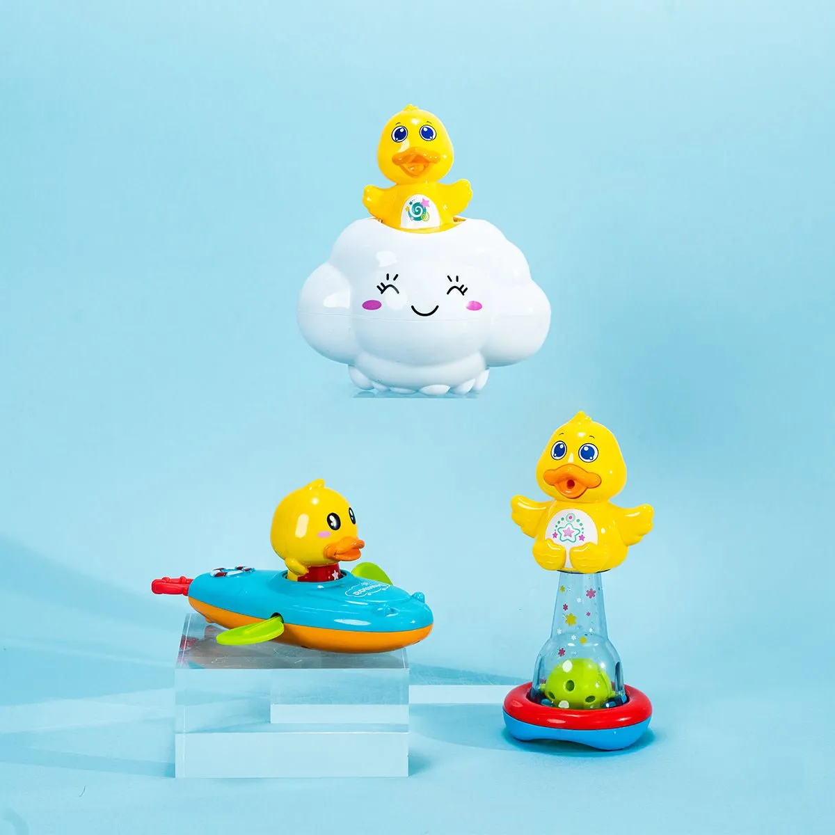 Baby Duck Bath Toys 8pcs