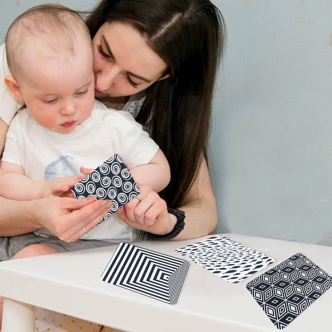 Baby Moo High Contrast Flash Cards Pack of 6 - Patterns