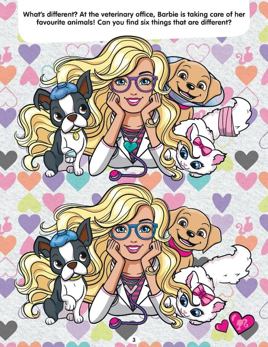 Barbie Colouring and Activity Book - A Drawing & Activity Book for Kids Ages 2  (English)