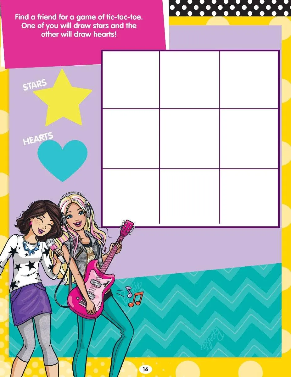 Barbie Colouring and Activity Book - A Drawing & Activity Book for Kids Ages 2  (English)