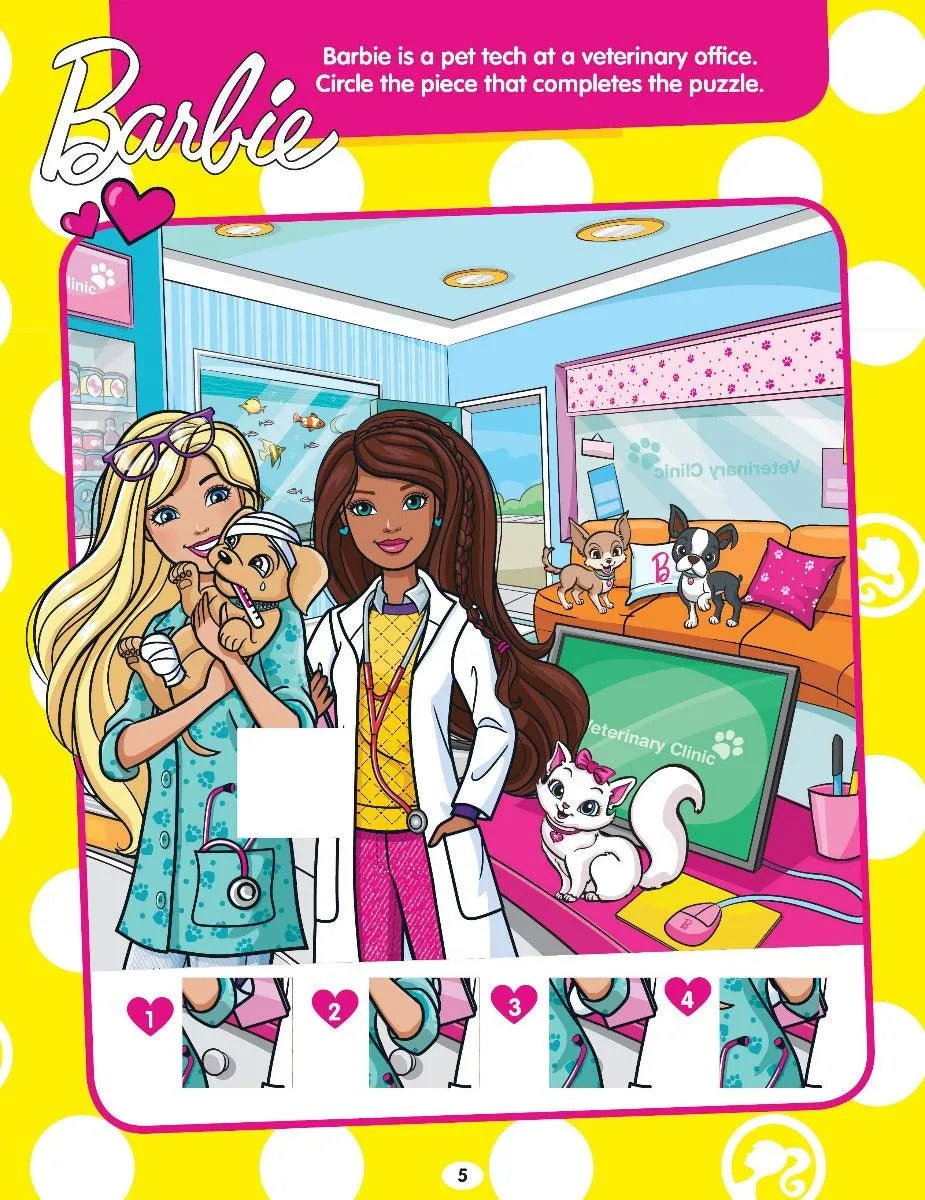Barbie Colouring and Activity Book - A Drawing & Activity Book for Kids Ages 2  (English)