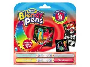 Blendy Pens & 15 Wildlife Velvet Posters