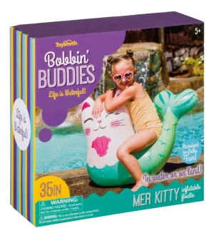 Bobbin' Buddies Inflatable Mer Kitty