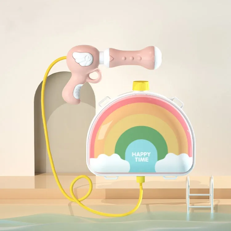 Cartoon-Themed Water Spray Backpack Toys for Kids - Perfect for Beach Fun!