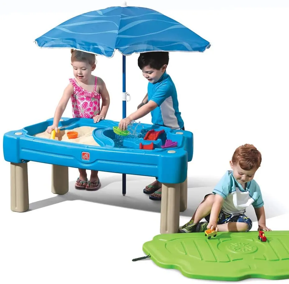 Cascading Cove With Umbrella