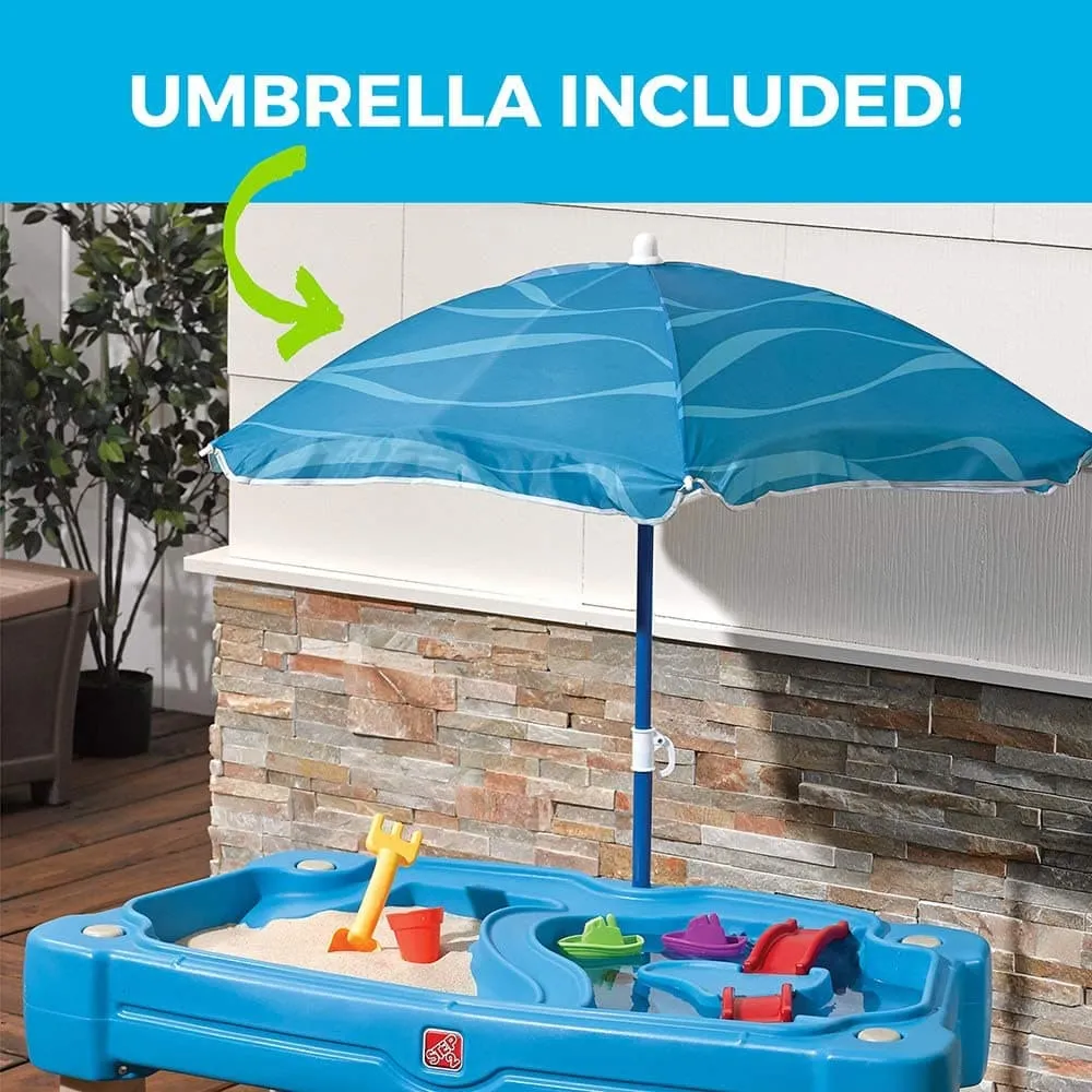 Cascading Cove With Umbrella