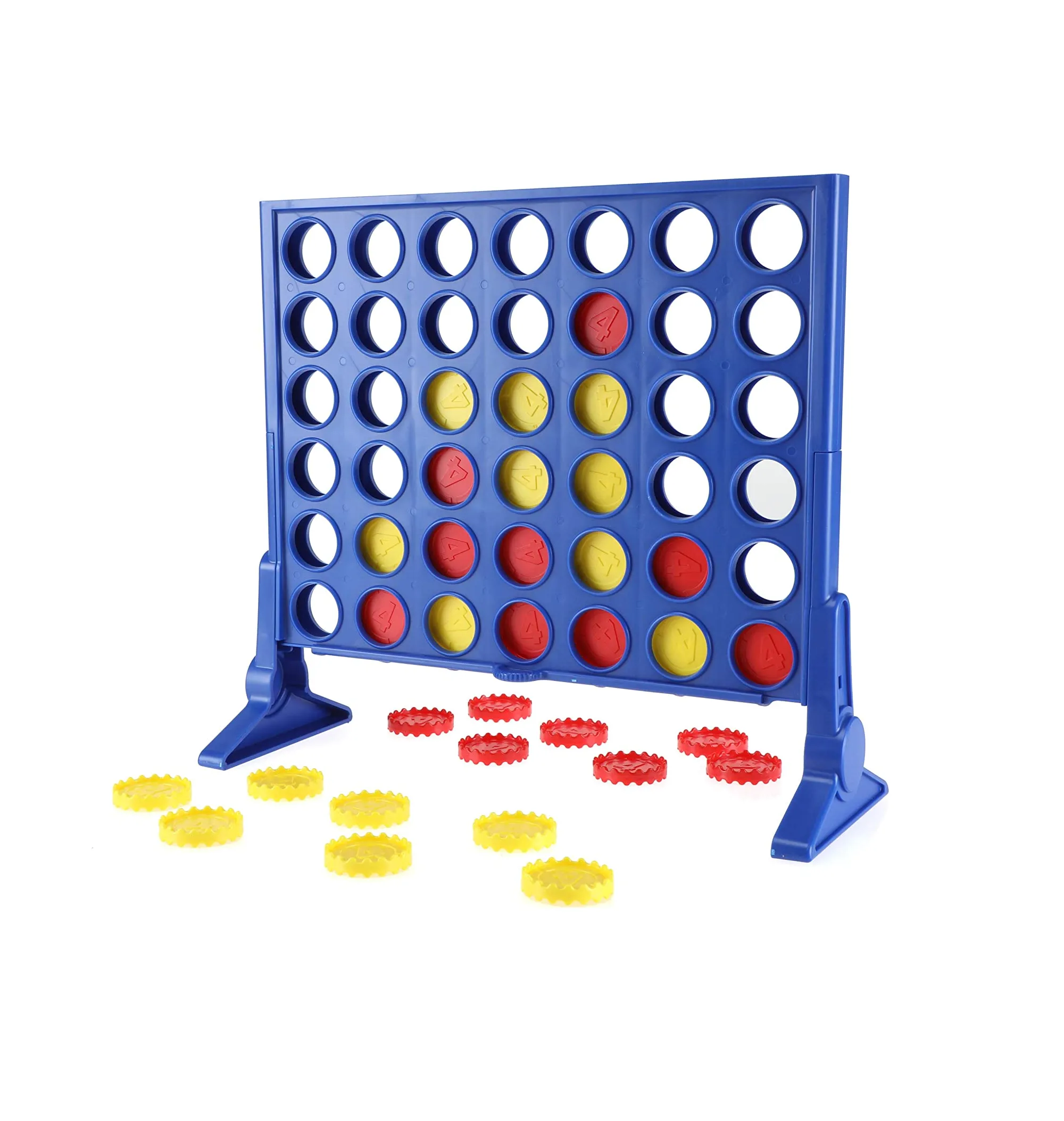 Connect 4 Classic Grid 4 in a Row Game Strategy Board Games for Kids 2 Player for Family and Kids Ages 6 and Up