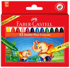 Crayons Fabercastell Jumbo Wax Rond 90mm