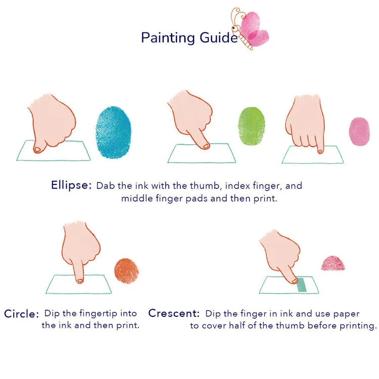 Creative Finger Paint Kit: City Wander