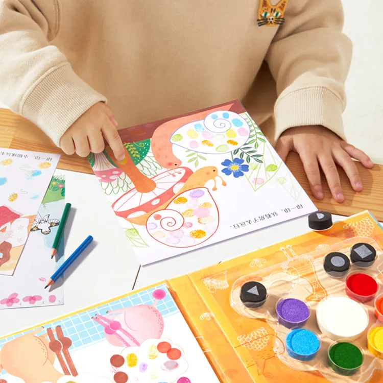Creative Finger Paint Kit: City Wander