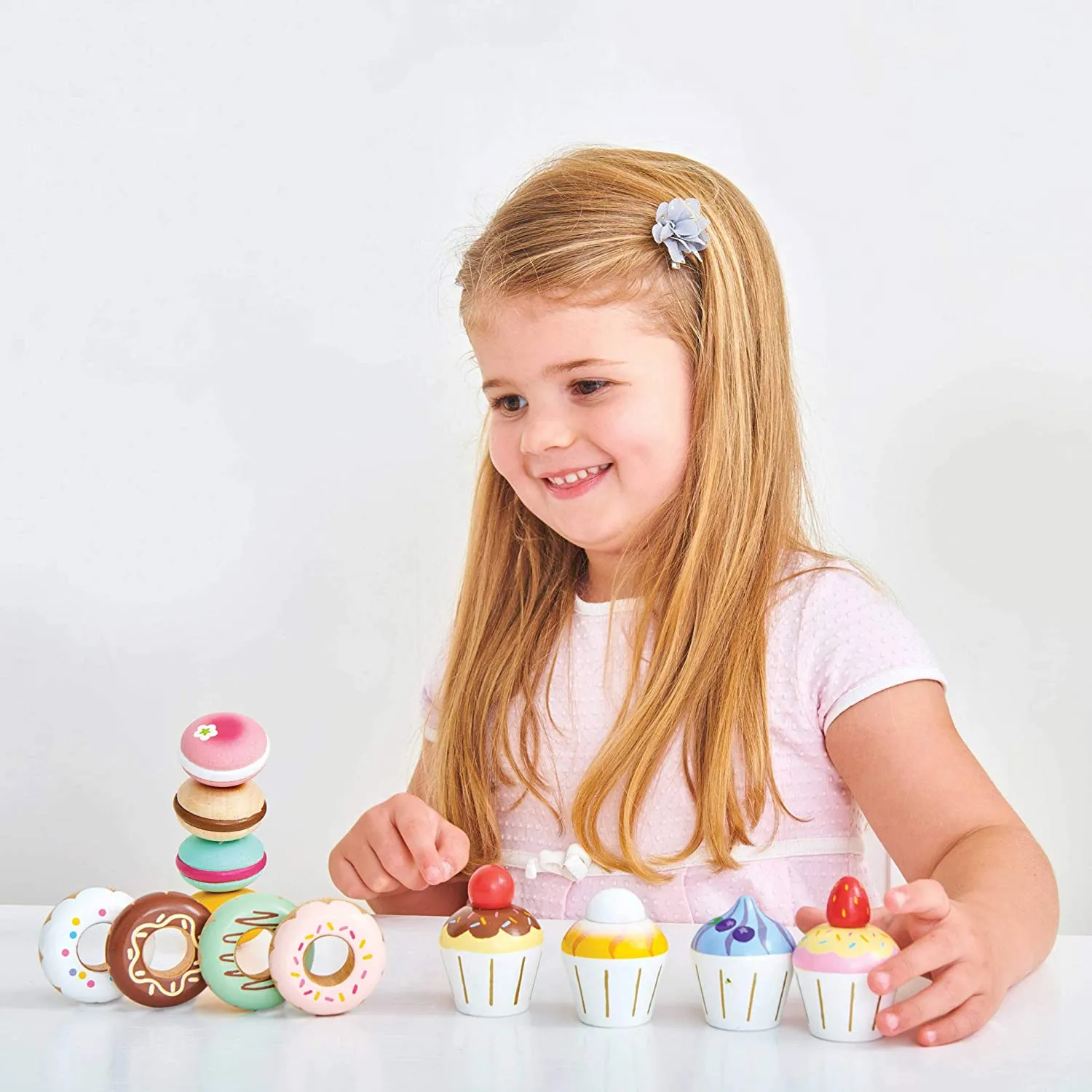 Cupcakes Wooden Playset