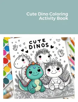 Cute Dino Coloring