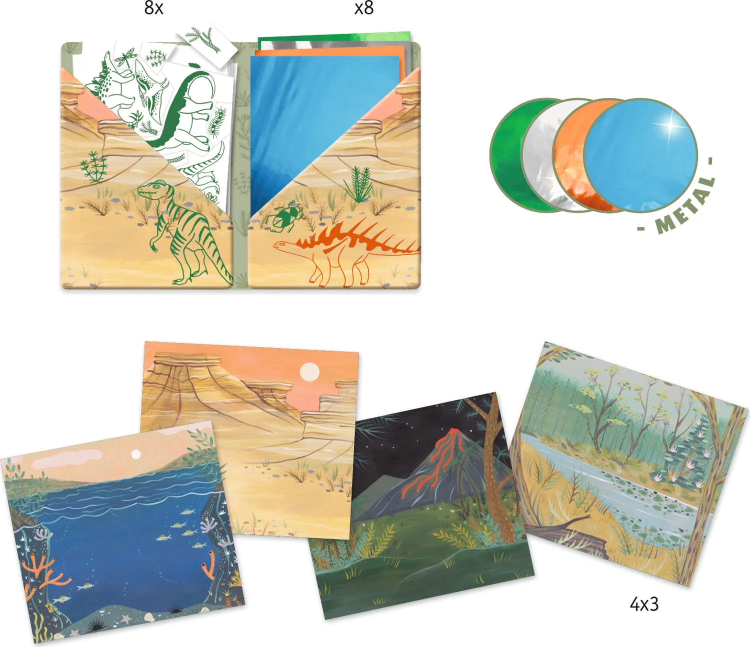 Dinosuar Artistic Patch