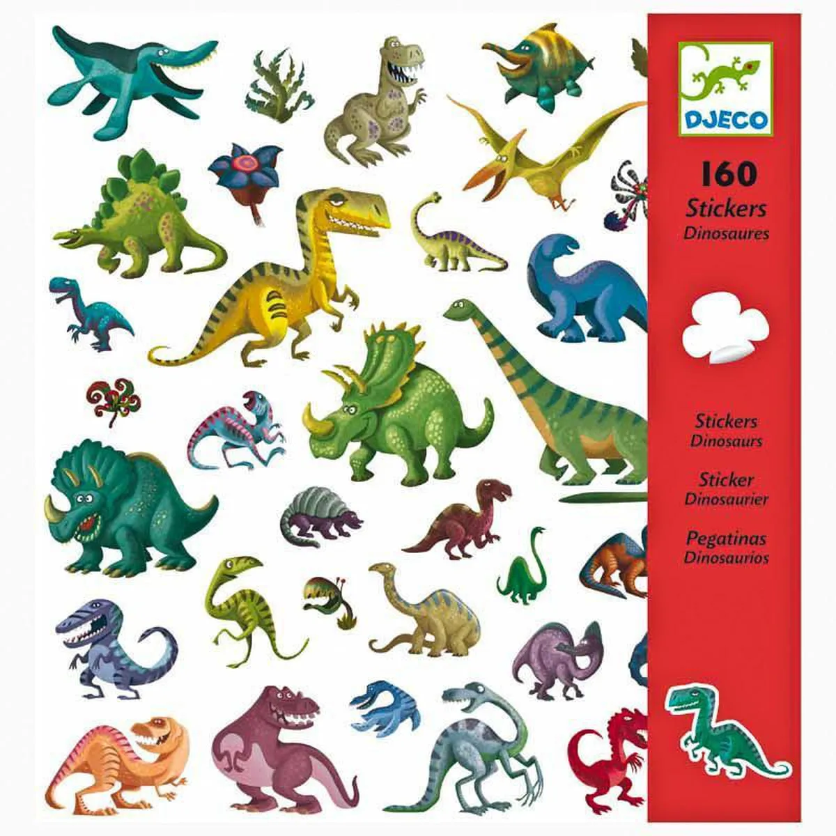 Djeco dinosaur sticker pack