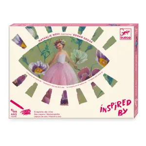 Djeco inspired by Degas the ballerina oil pastel activity kit