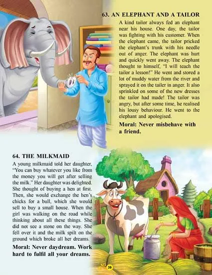 Dreamland 101 Panchtantra Stories - A Story Book For Kids (English)