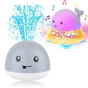 Electric Induction Whale Spray Bath Toy