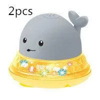 Electric Induction Whale Spray Bath Toy