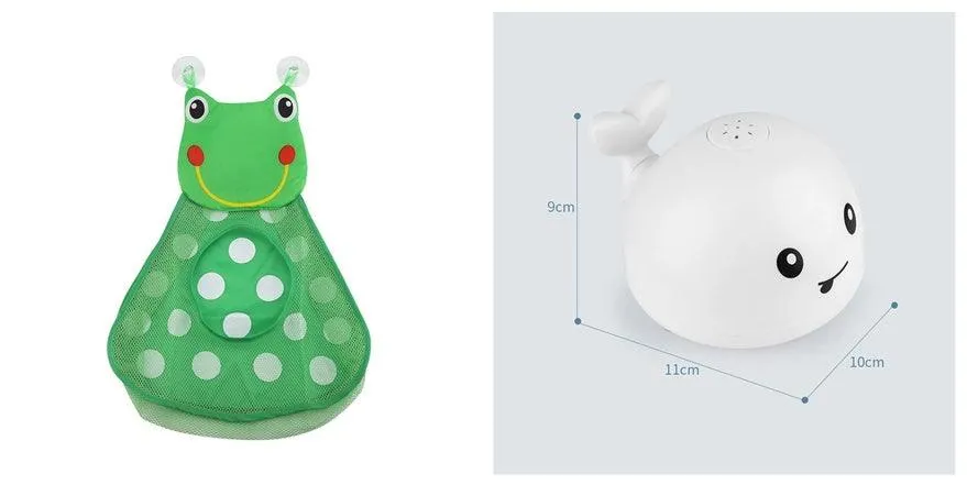 Electric Induction Whale Spray Bath Toy