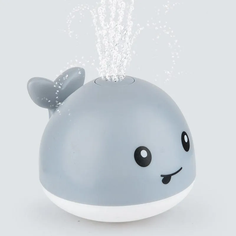 Electric Induction Whale Spray Bath Toy