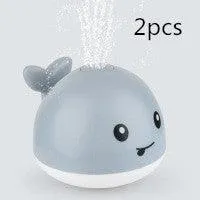 Electric Induction Whale Spray Bath Toy