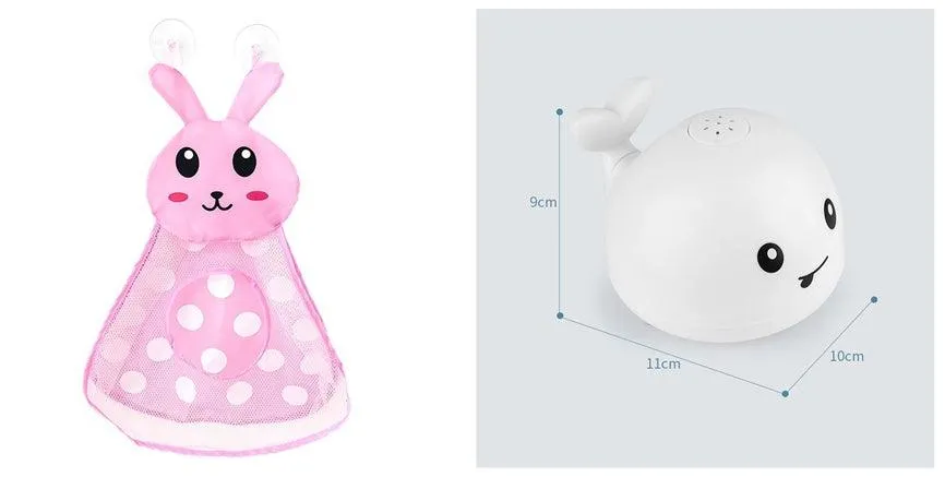 Electric Induction Whale Spray Bath Toy
