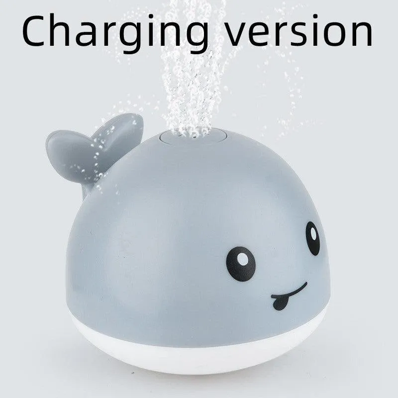 Electric Induction Whale Spray Bath Toy