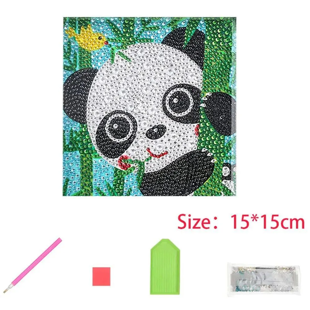 Enchanting Animal Diamond Painting Kit: Sparkling Arts & Crafts for Kids