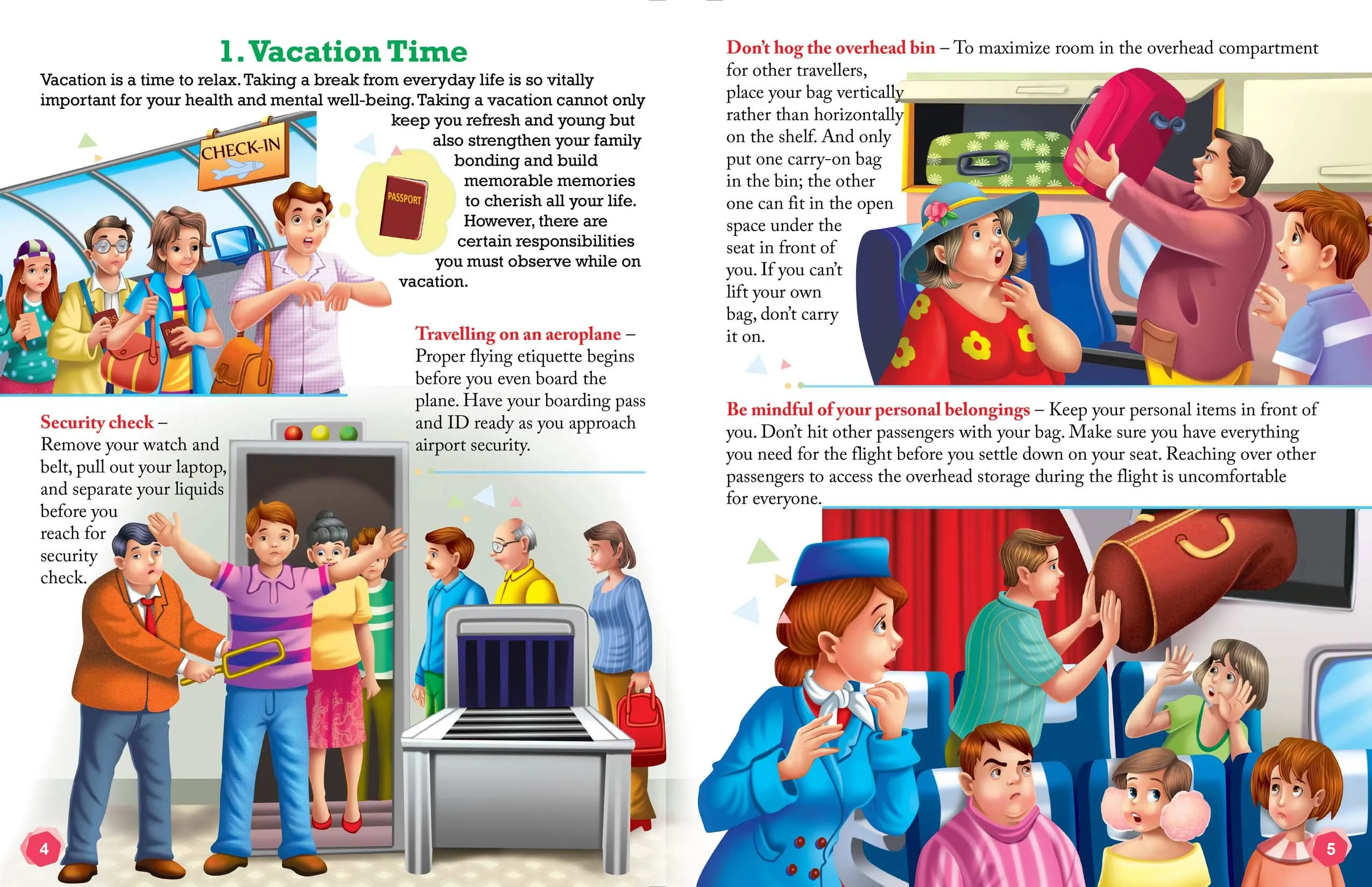 Etiquette for Children Books (Pack of 4)