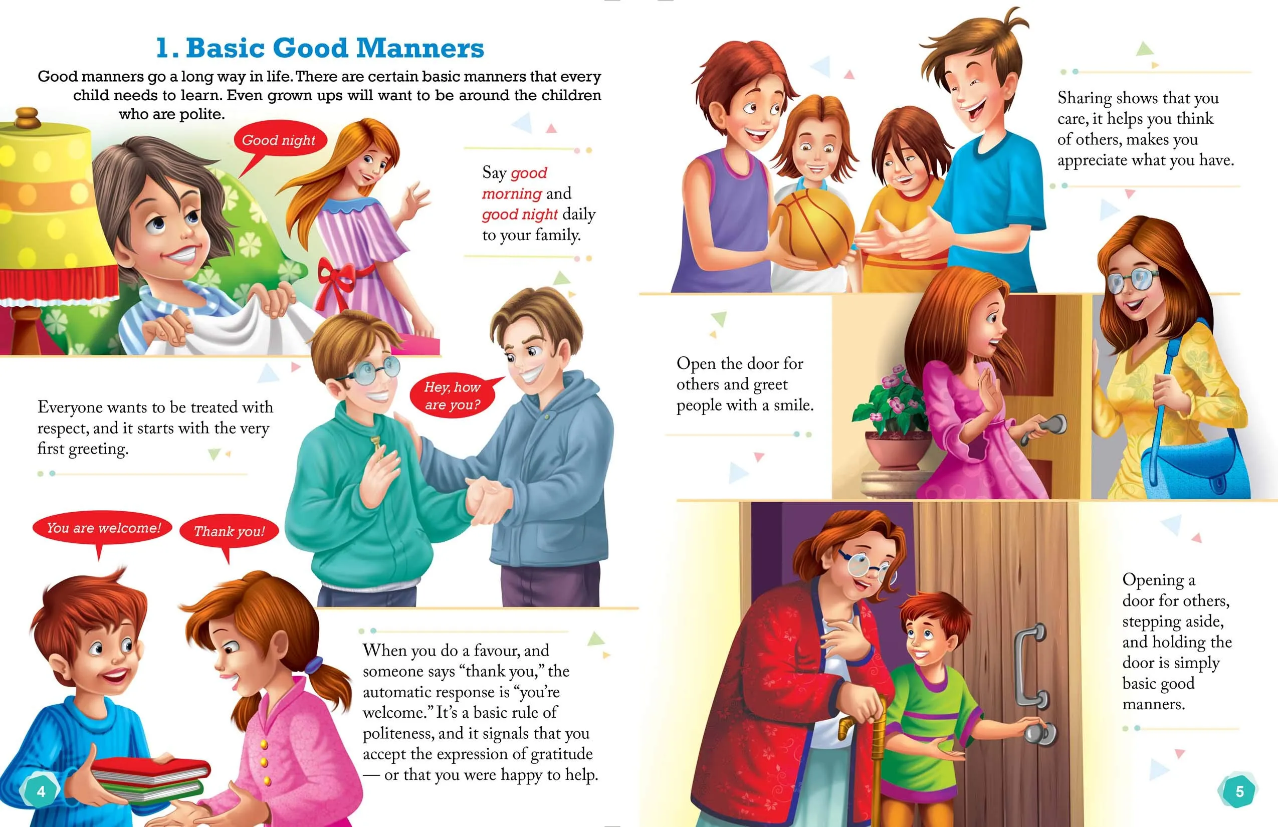 Etiquette for Children Books (Pack of 4)
