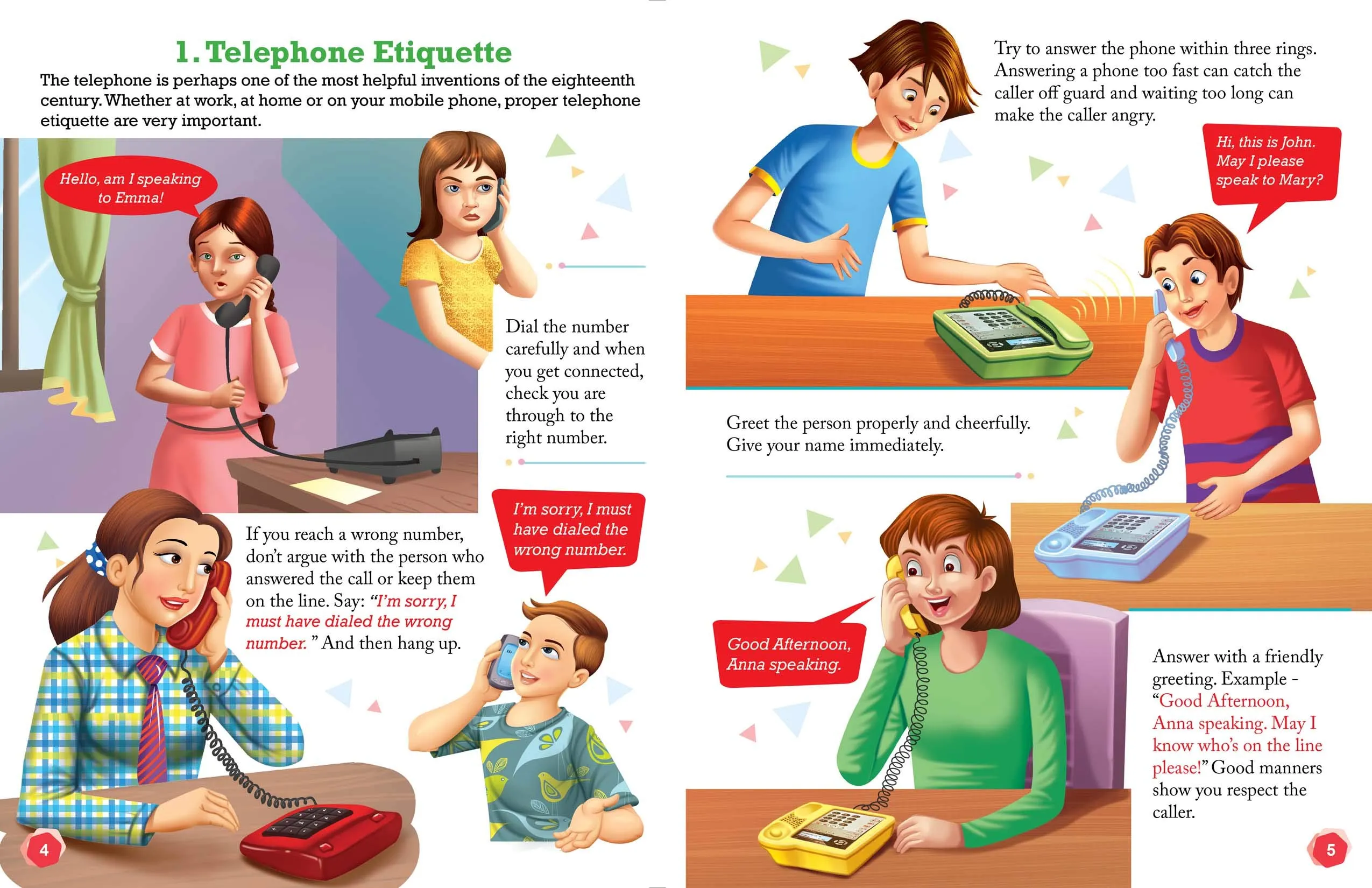 Etiquette for Children Books (Pack of 4)