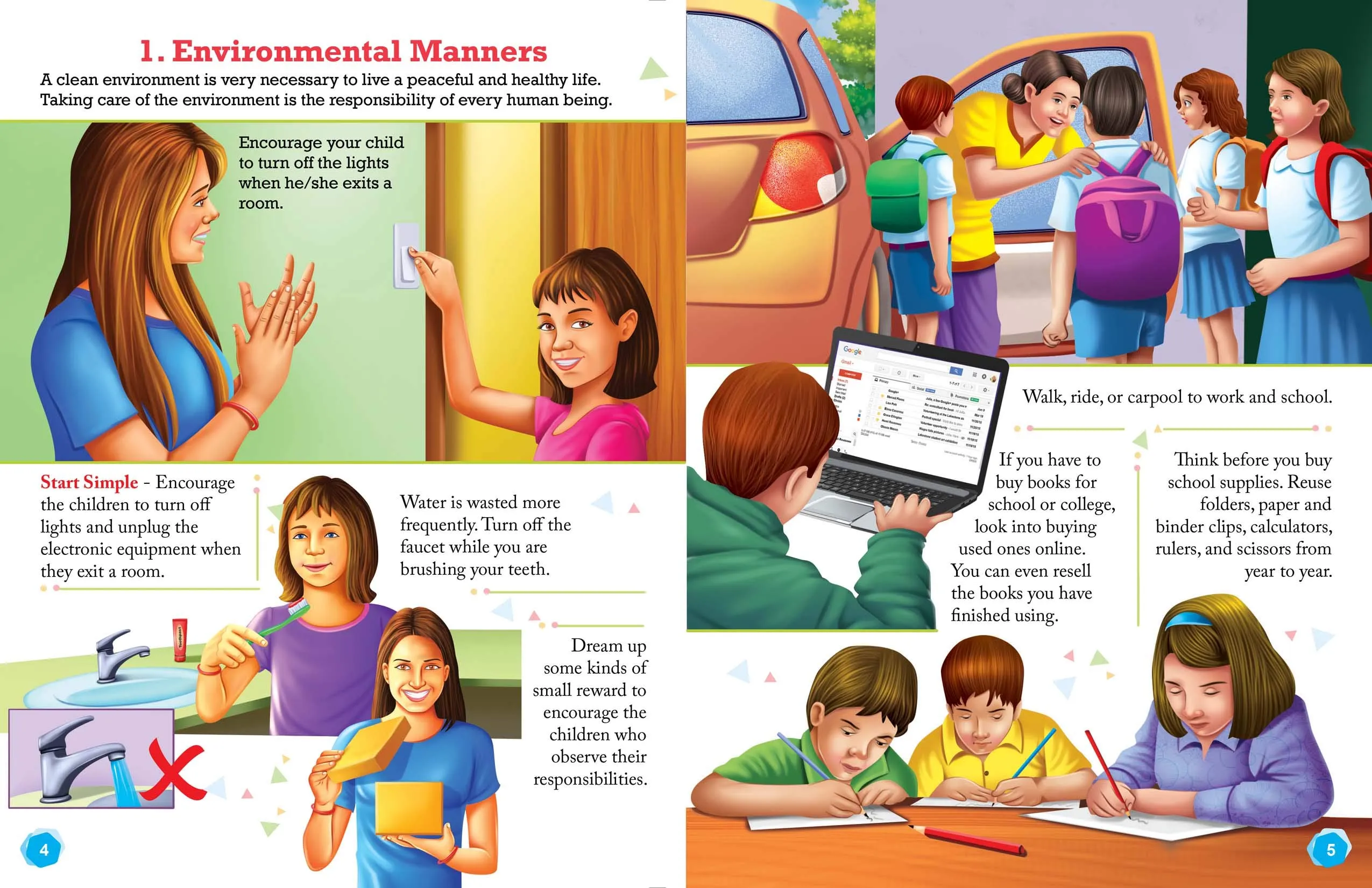Etiquette for Children Books (Pack of 4)