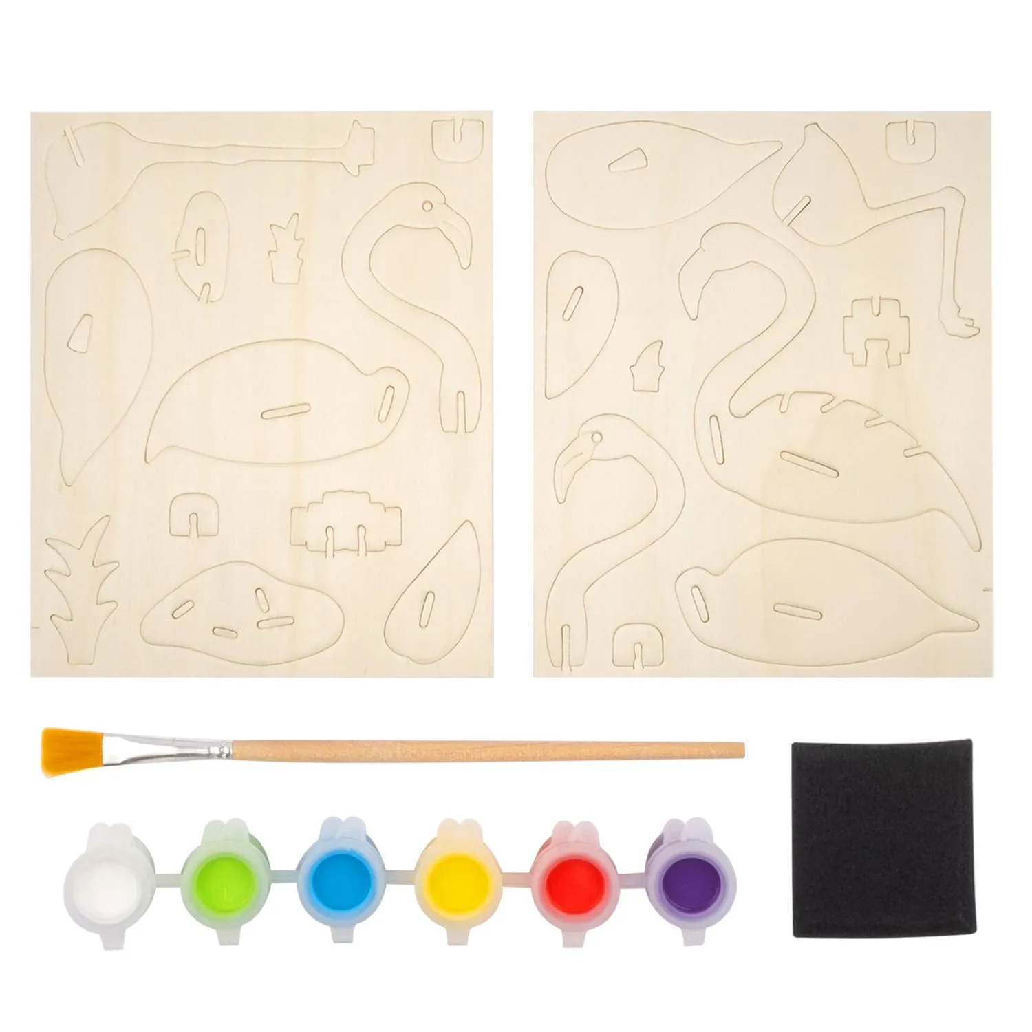FlamingoCrafts: Engaging 3D DIY Puzzle Experience for Creative Minds and Fun Seekers