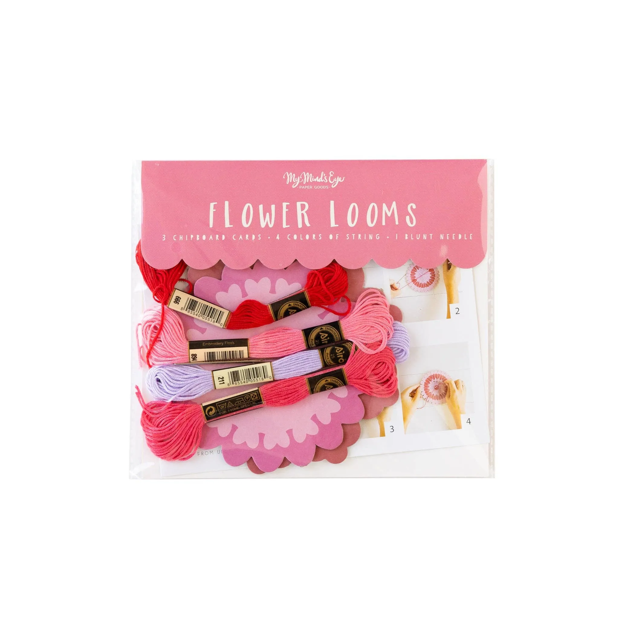 Flower Weaving Looms DIY Craft Project