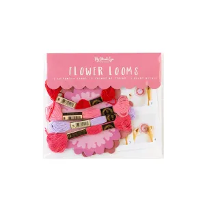 Flower Weaving Looms DIY Craft Project
