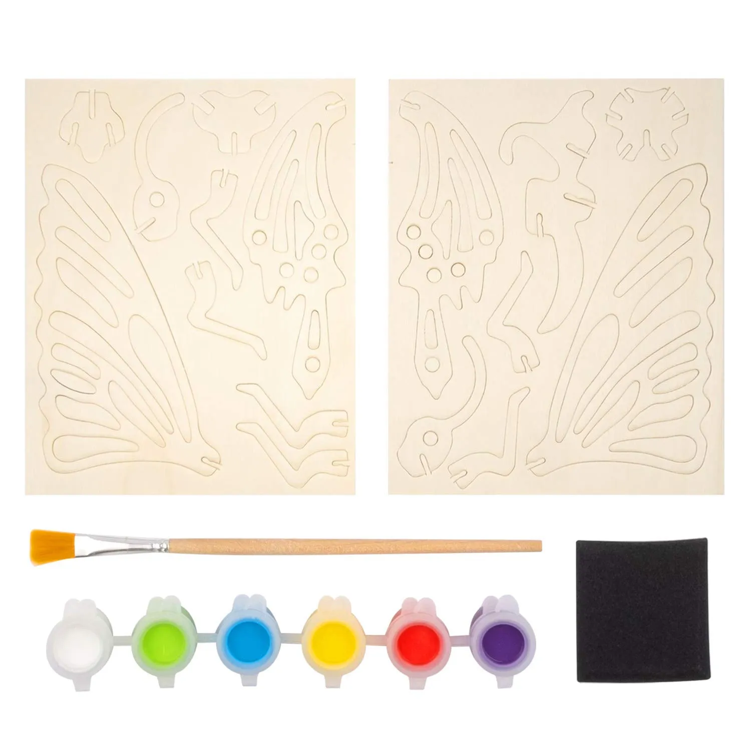 FlutterCraft 3D DIY Butterfly Puzzle: Create, Assemble, and Enjoy a Vibrant Art Experience!