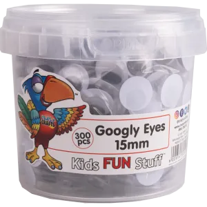 Googly Eyes - 15mm 300pcs