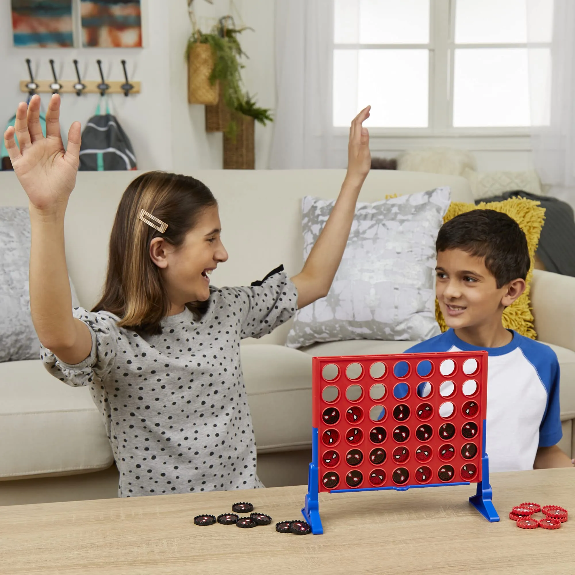 Hasbro Gaming Connect 4 Marvel Spider-Man Edition Game | Strategy Board Games for Kids | 2 Players for Boys & Girls| Ages 6  (Amazon Exclusive)