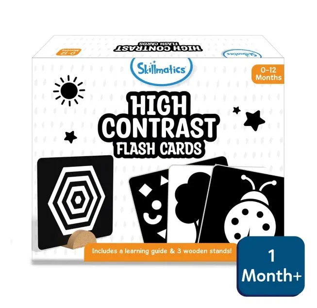 High Contrast Flash Cards