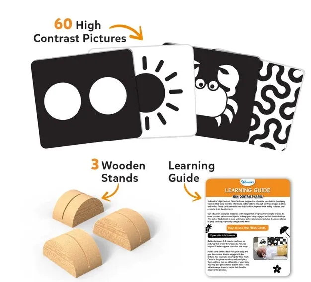 High Contrast Flash Cards