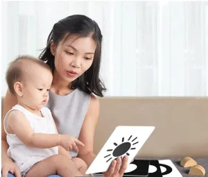 High Contrast Flash Cards